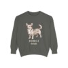 Dorgi Dad Sweatshirt, Pepper, front view