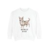 Dorgi Dad Sweatshirt, White, front view