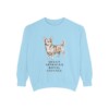 Dorgi Humor Sweatshirt, Chambray, front view