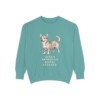 Dorgi Humor Sweatshirt, Seafoam, front view