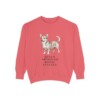 Dorgi Humor Sweatshirt, Watermelon, front view