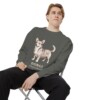 Dorgi Latin Sweatshirt, Pepper, person 1 context