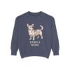 Dorgi Mom Sweatshirt, Denim, front view
