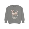Dorgi Mom Sweatshirt, Grey, front view