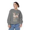 Dorgi Mom Sweatshirt, Grey, person 2 front