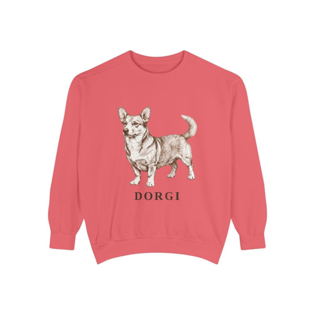 Dorgi Sweatshirt, Watermelon, front view