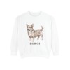 Dorgi Sweatshirt, White, front view