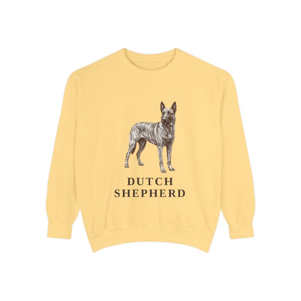 Dutch Shepherd Sweatshirt, Butter, front view