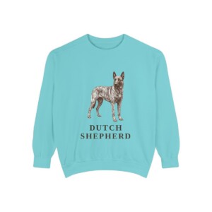 Dutch Shepherd Sweatshirt, Chalky Mint, front view
