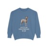 Dutch Shepherd Dad Sweatshirt, Blue Jean, front view