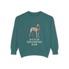Dutch Shepherd Dad Sweatshirt, Blue Spruce, front view