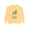 Dutch Shepherd Dad Sweatshirt, Butter, front view