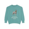 Dutch Shepherd Dad Sweatshirt, Seafoam, front view