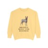 Dutch Shepherd Humor Sweatshirt, Butter, front view