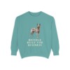 Dutch Shepherd Humor Sweatshirt, Seafoam, front view