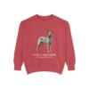 dutch-shepherd-sweatshirt-latin-crimson Dutch Shepherd Latin Sweatshirt, Crimson, front view