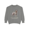 dutch-shepherd-sweatshirt-latin-grey Dutch Shepherd Latin Sweatshirt, Grey, front view
