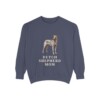 Dutch Shepherd Mom Sweatshirt, Denim, front view