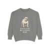 English Bulldog Dad Sweatshirt, Grey, front view