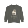 English Bulldog Dad Sweatshirt, Pepper, front view