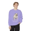english-bulldog-sweatshirt-latin-violet-person-1-front English Bulldog Latin Sweatshirt, Violet, person 1 front