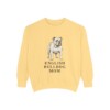 english-bulldog-sweatshirt-mom-butter English Bulldog Mom Sweatshirt, Butter, front view