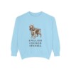 English Cocker Spaniel Sweatshirt, Chambray, front view
