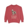 English Cocker Spaniel Sweatshirt, Crimson, front view