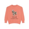 English Cocker Spaniel Dad Sweatshirt, Terracotta, front view
