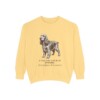 English Cocker Spaniel Latin Sweatshirt, Butter, front view
