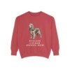 English Cocker Spaniel Mom Sweatshirt, Crimson, front view