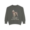 English Cocker Spaniel Mom Sweatshirt, Pepper, front view