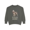 English Cocker Spaniel Sweatshirt, Pepper, front view