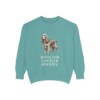 English Cocker Spaniel Sweatshirt, Seafoam, front view