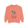 English Cocker Spaniel Sweatshirt, Terracotta, front view