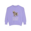 English Cocker Spaniel Sweatshirt, Violet, front view