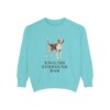 English Foxhound Dad Sweatshirt, Chalky Mint, front view
