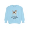 English Foxhound Dad Sweatshirt, Chambray, front view