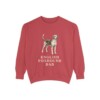 English Foxhound Dad Sweatshirt, Crimson, front view