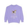 English Foxhound Dad Sweatshirt, Violet, front view