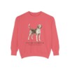 English Foxhound Latin Sweatshirt, Watermelon, front view