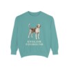 English Foxhound Sweatshirt, Seafoam, front view