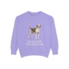 English Foxhound Sweatshirt, Violet, front view