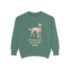 english-setter-sweatshirt-dad-light-green English Setter Dad Sweatshirt, Light Green, front view
