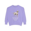 english-setter-sweatshirt-dad-violet English Setter Dad Sweatshirt, Violet, front view
