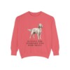 English Setter Humor Sweatshirt, Watermelon, front view