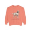 English Setter Latin Sweatshirt, Terracotta, front view