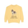 English Springer Spaniel Dad Sweatshirt, Butter, front view