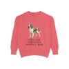 English Springer Spaniel Dad Sweatshirt, Watermelon, front view