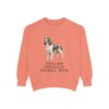 English Springer Spaniel Mom Sweatshirt, Terracotta, front view